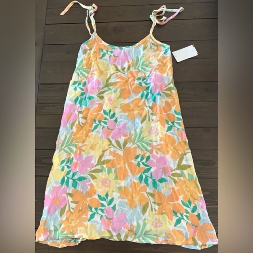 Billabong Vibrant Floral Mini Dress